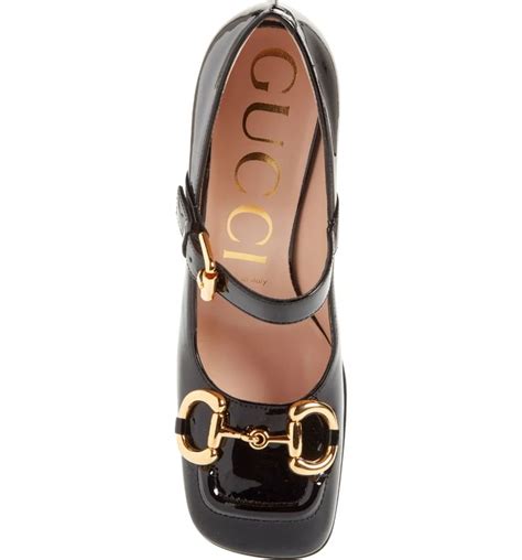 gucci horsebit mary jane pumps|GUCCI Lady horsebit.